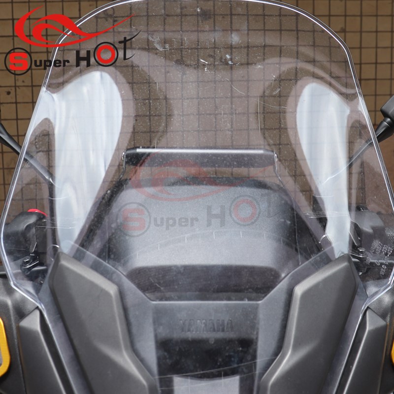 适用雅马哈XMAX300改装配件23-24手机导航支架多功能扩展杆射灯架