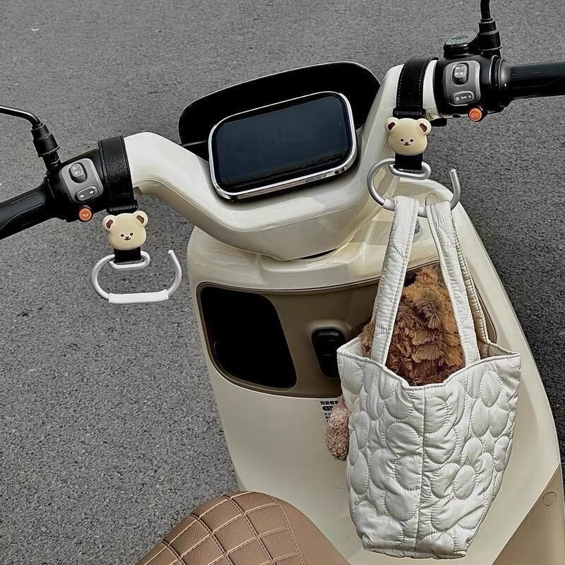 韩国婴儿车铝合金专用挂钩母婴遛娃神器电动车手推车挂钩灰熊挂钩