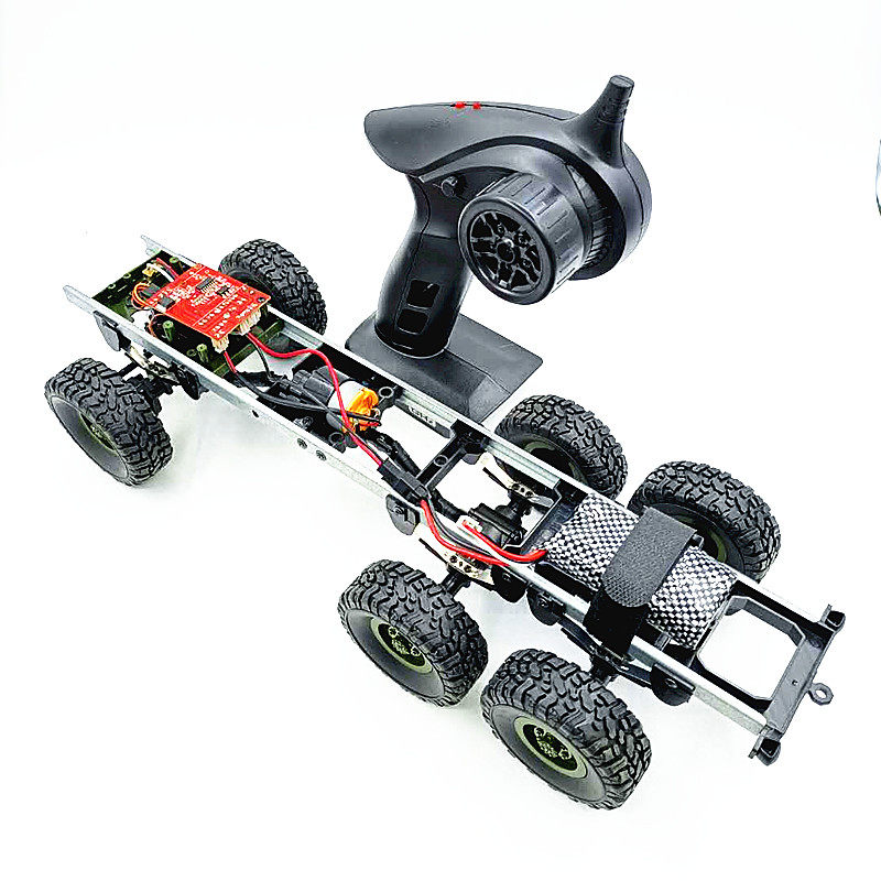 遥控卡车改装车架四驱越野军事RC专业DIY模型 顽皮龙金属升级配件