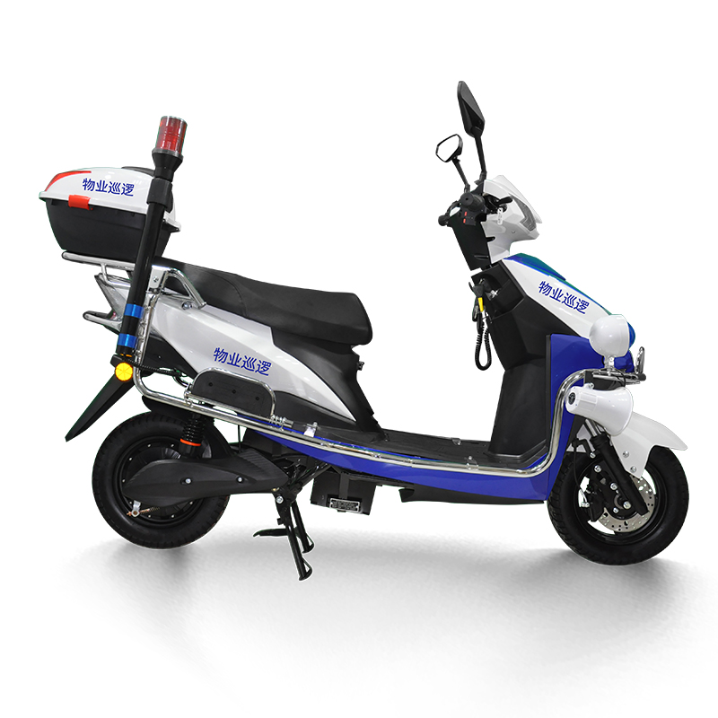 物业治安景区巡逻电动车保安二轮车电瓶车联防消防踏板电动摩托车