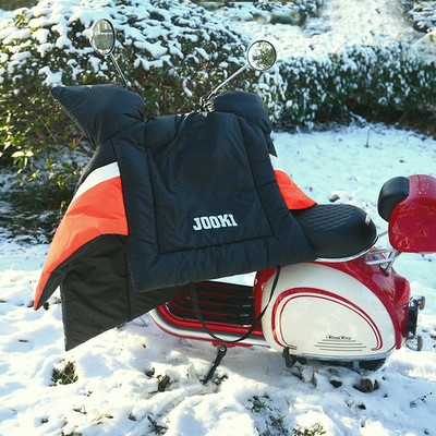 电动车挡风罩冬季加厚加大挡风被电瓶车摩托车双面防水防风罩防寒