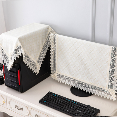 电脑显示器罩盖布监控屏幕盖布防尘巾24寸27寸32寸一体液晶屏幕罩