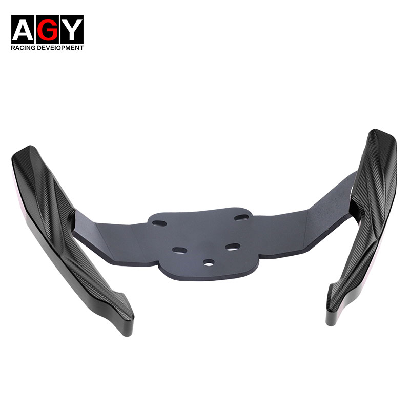 启典KD150-U/U1改装后扶手 后尾翼 铝合金后扶手后牛角后尾架配件