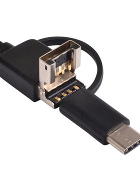 4.9MM高清双镜头内窥镜带屏USB汽修工业发动机汽车检查电子摄像头