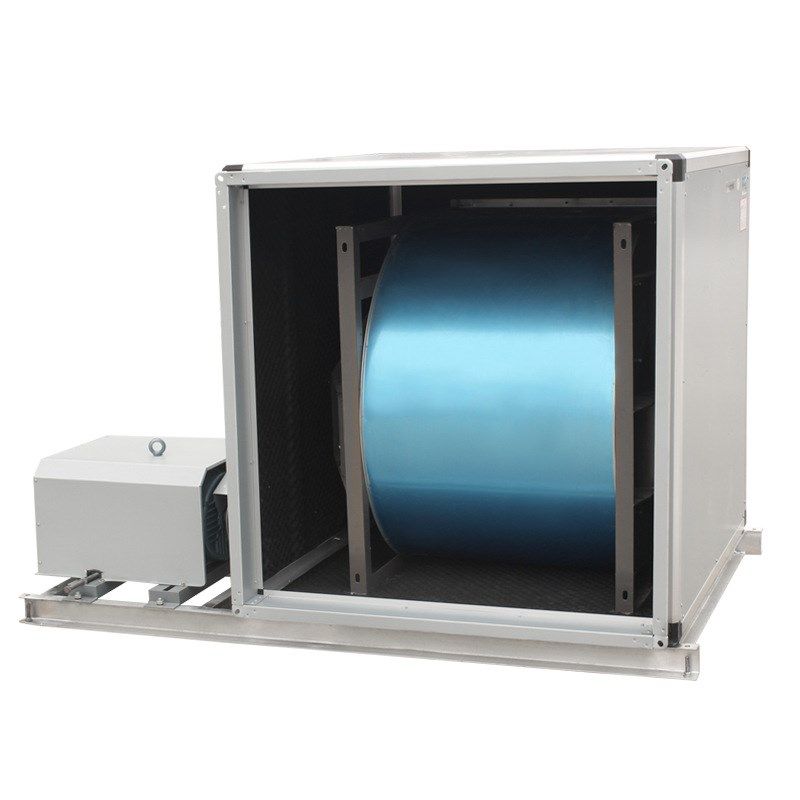 后倾式离心风机箱柜式离心风机厨房排油烟风机工业排风换气低噪音