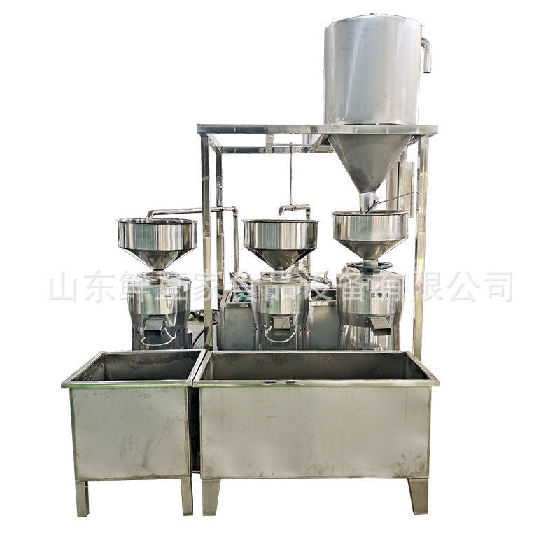 全自动三联磨豆浆机商用全自动磨豆浆设备厂家三连磨浆机组,清洗/食品/商业设备,灌肠机,淘宝优惠券,粉丝福利购,淘宝优惠卷