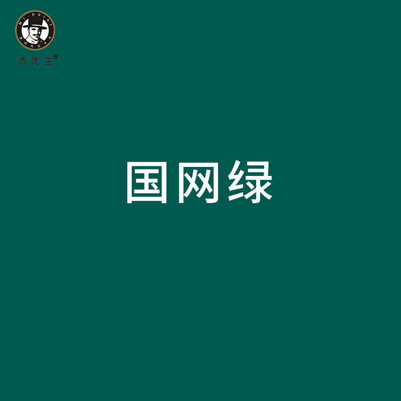 国网绿色手喷漆电网电箱护栏潘通3292C翻新改色RAL6026蛋白石绿色