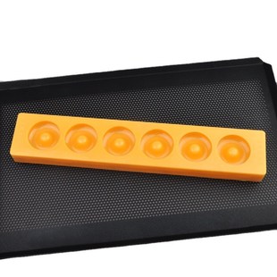 烘焙工具塑料加厚6孔中号桃酥模桃酥模具桃酥模 杏仁模 饼干模具