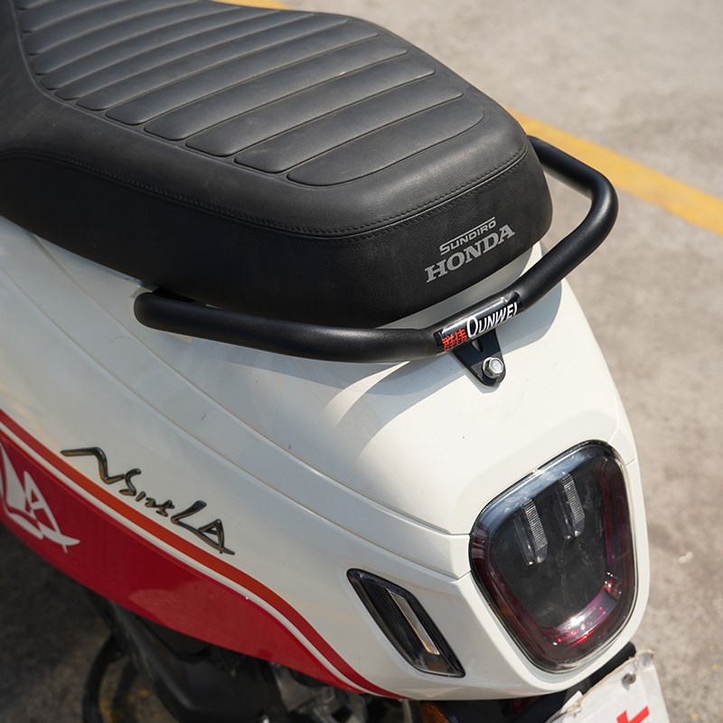 适用25款本田NS125LA后扶手加强后尾翼复古改装SDH125T-42后把手