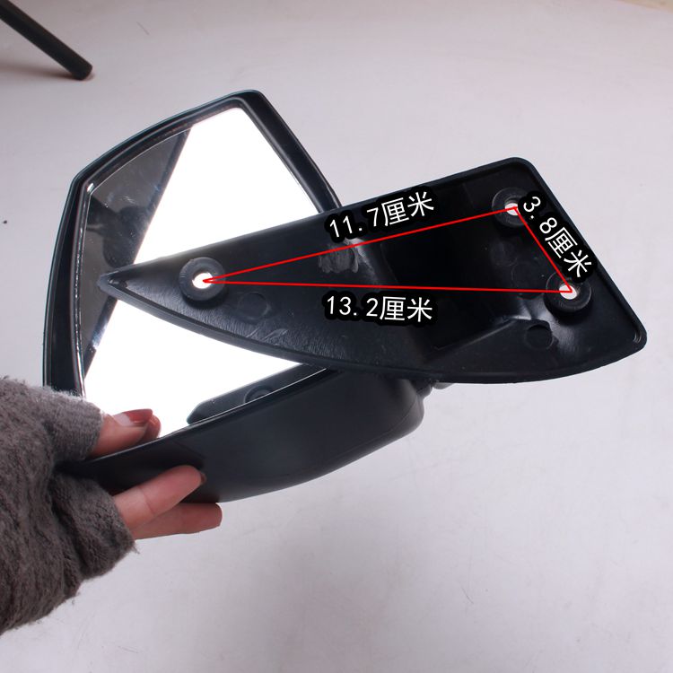 全封闭电动三轮车电动四轮车三轮车通用反光镜小王子后视镜倒车镜