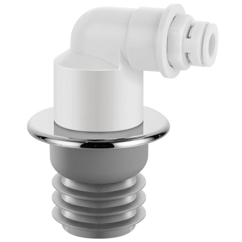 扫地机器人下水接头科沃斯追觅石头地漏转三分排水管防臭配件