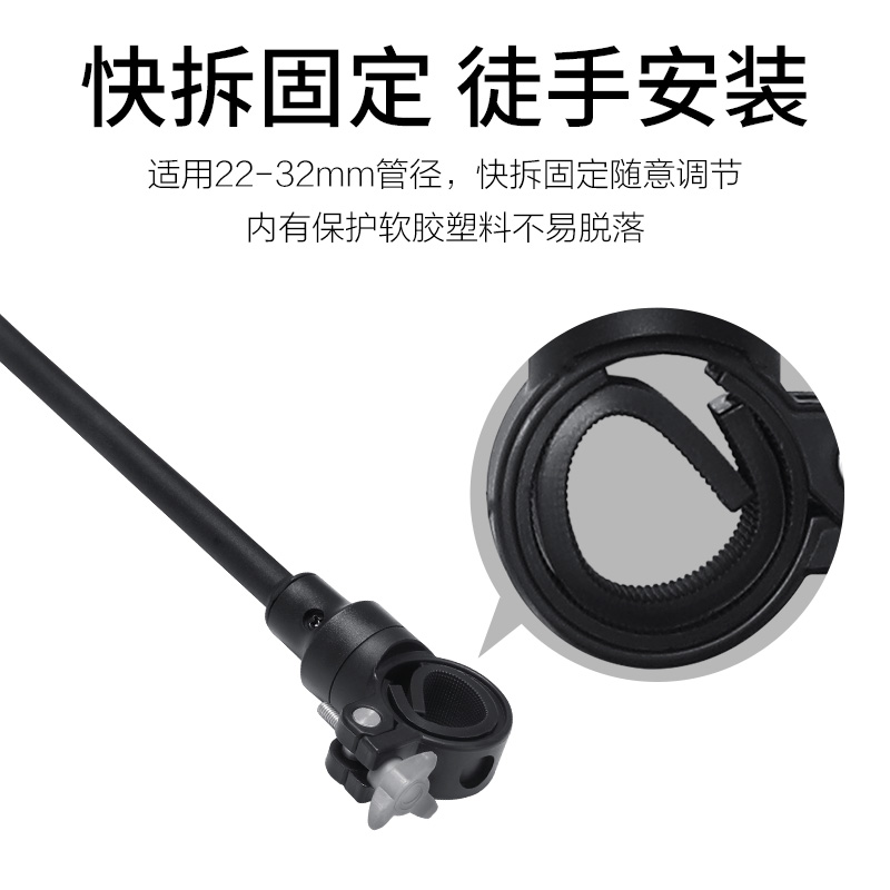 山地自行车反光镜高清单车通用小型电动电瓶倒视镜后视镜观后镜子