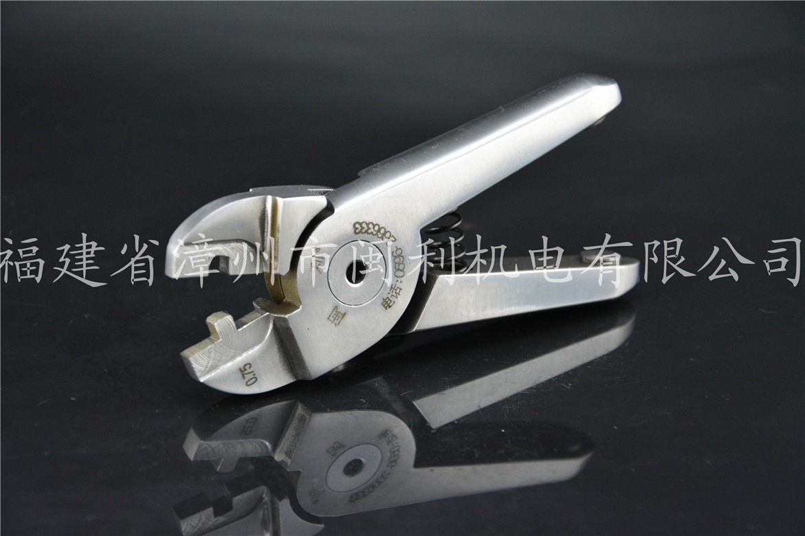 闽利气动压线钳端子钳AR7P1-1.25钳头HS-30YM300YM480气动专用