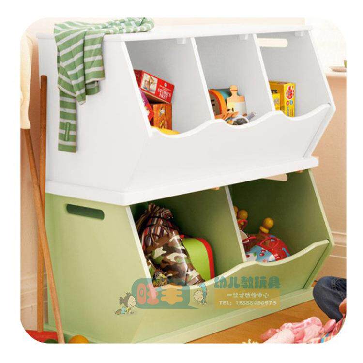 幼儿园儿童收纳架 玩具收纳箱 收纳柜 万用柜玩具整理柜 玩具架