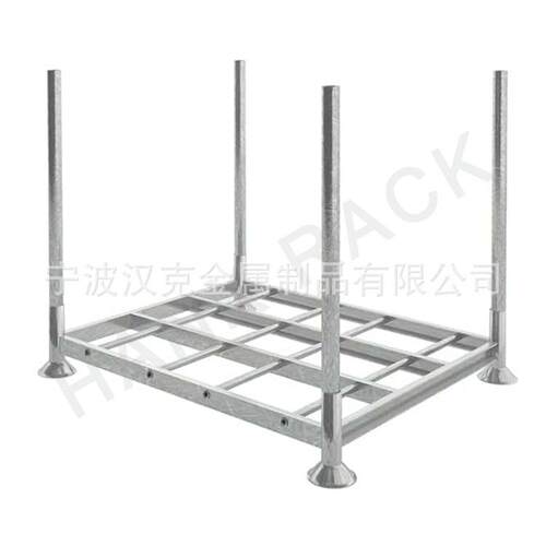 1000kg重型仓储搬运抽插式周转架可移动托盘货架镀锌圆管堆垛架