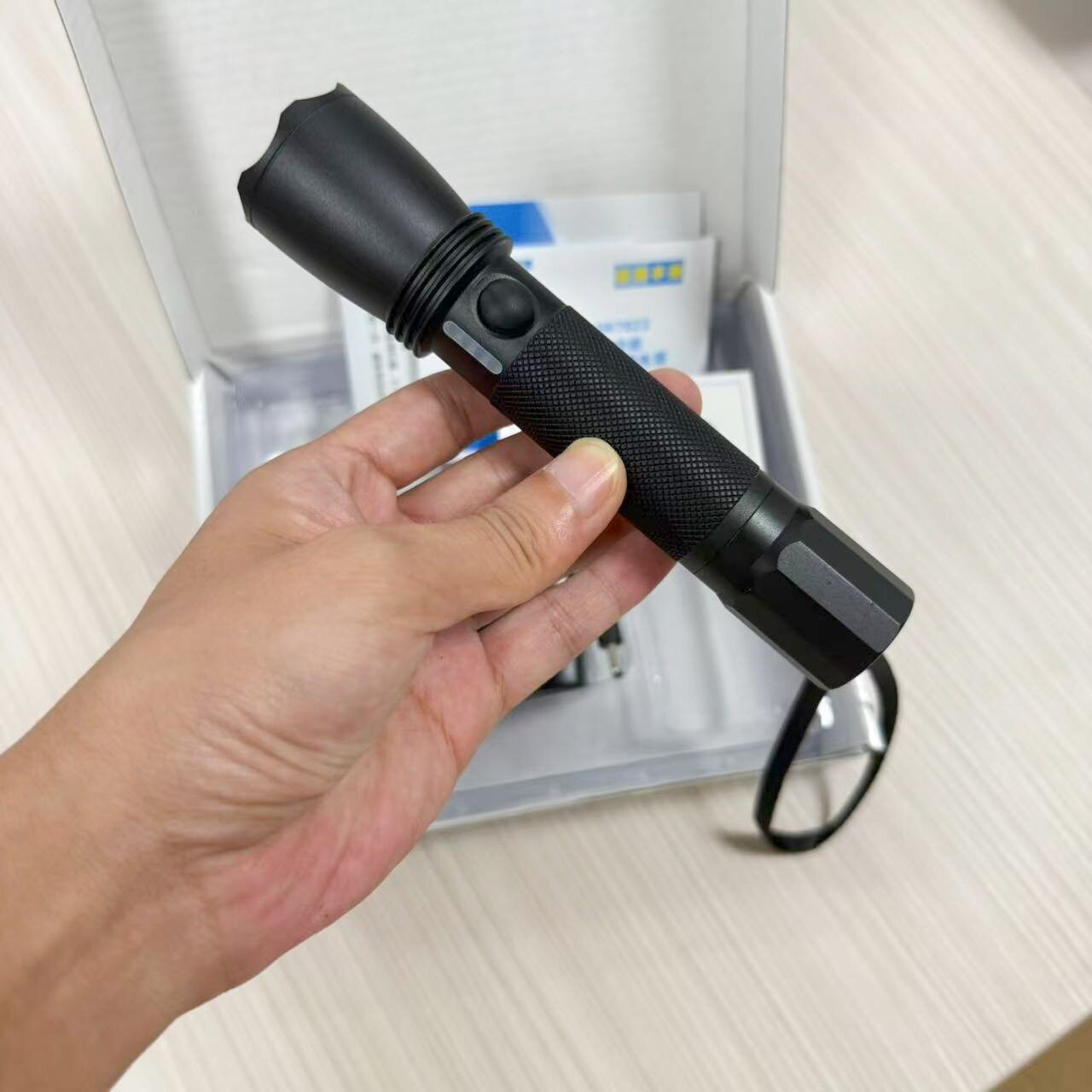 EBT002多功能强光防爆电筒3W3.7V手持照明灯（JW7623）超亮