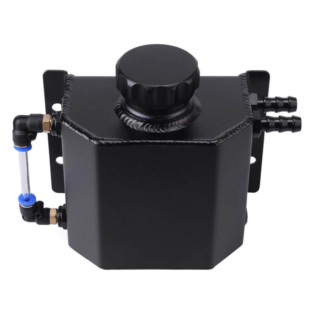 汽车改装 1L/2L方型透气机油壶膨胀冷却壶溢流溢壶铝合金通用款