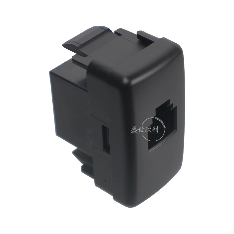 ICOM八重洲车台手咪转原车孔插头 FJ酷路泽霸道LC120专用 6芯 8芯