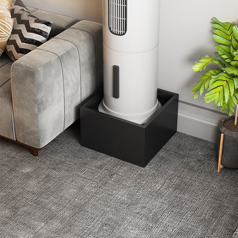 空调底座圆柱圆形托架脚垫加高垫内机立式柜机支架子格力美的小米