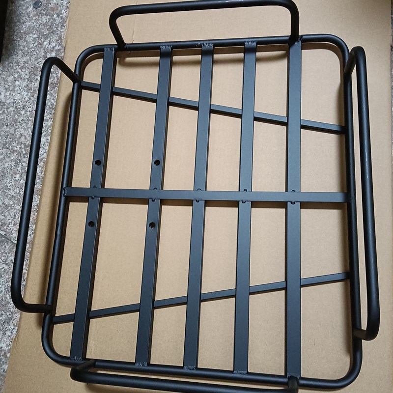 电动车货架外卖箱固定架摩托车包骑手装备送餐箱子底座托盘铁架子