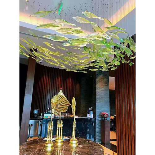 天亨酒店大堂售楼部沙盘非标工程灯具可定吊灯吸顶灯商业工程灯