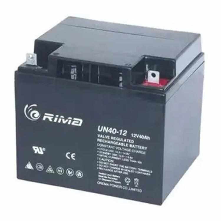 RIMA瑞玛蓄电池UN-12V17AH 监控 消防机柜 UPS电源主机 电梯门禁