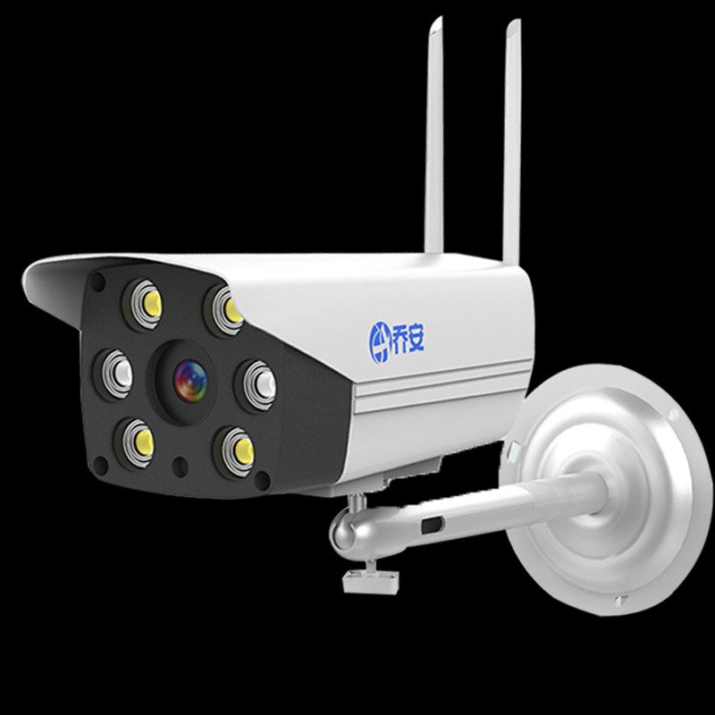 乔安高清手机远程360度全景监控家用夜视无线室外摄像头无死角