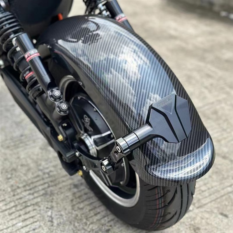 改装电动车宽轮胎平叉后挡泥板小牛U+ U2 MQIL 九号机械师 猎户座