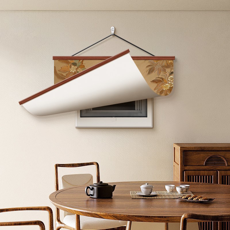 喜上眉梢电表箱装饰画宋代美学餐厅电表盒电闸箱挂画配电箱遮挡画