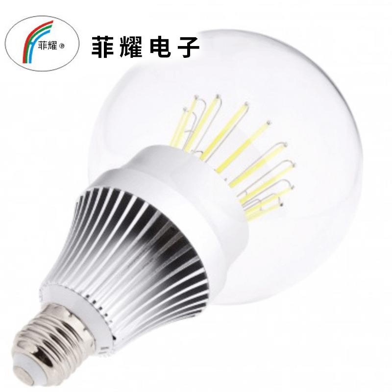 菲耀 LED大功率球泡B22 E27螺口 18W大功率灯丝灯泡 光源220V调光