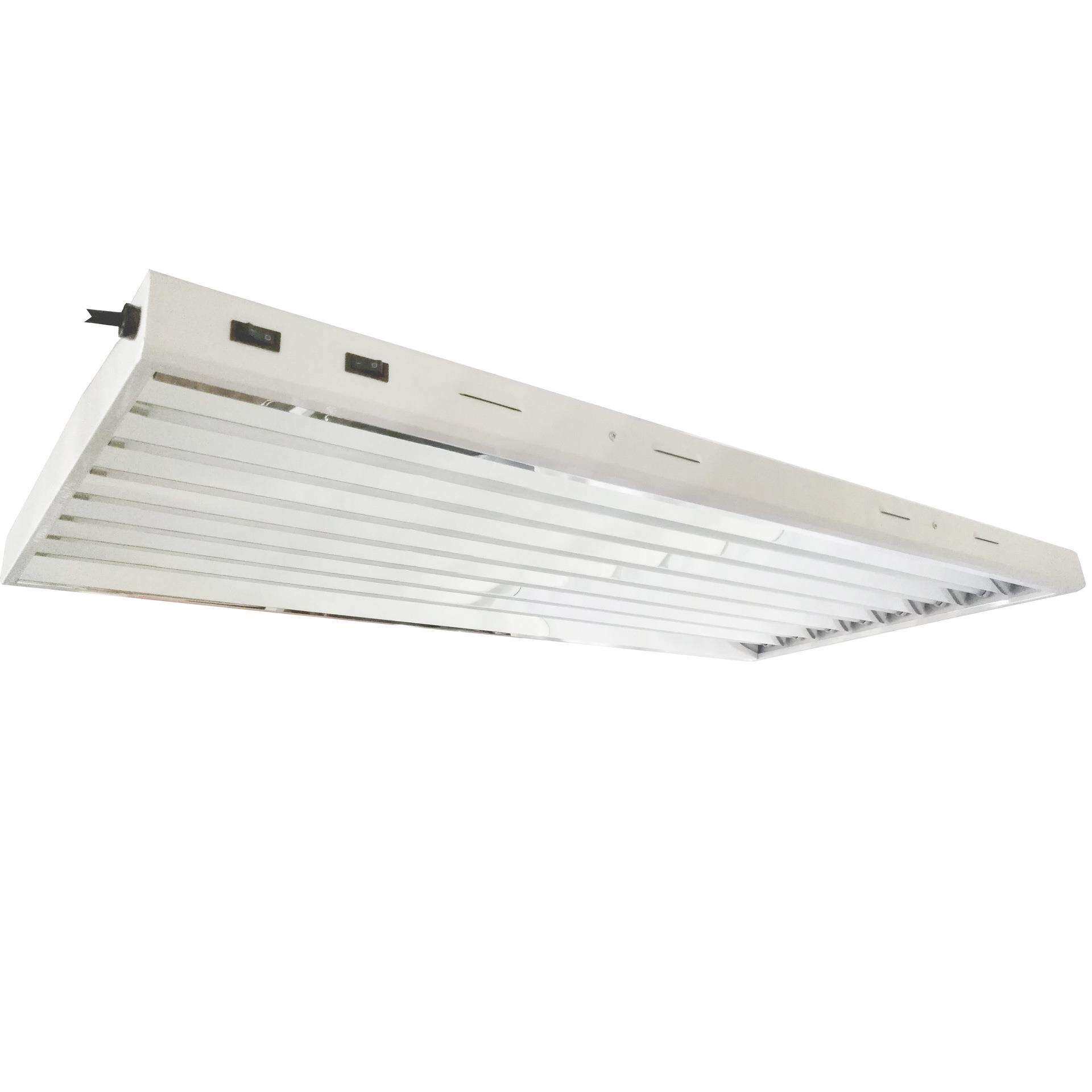 T5植物育苗灯 荧光灯盘 8灯管 6400K可串联补光灯具