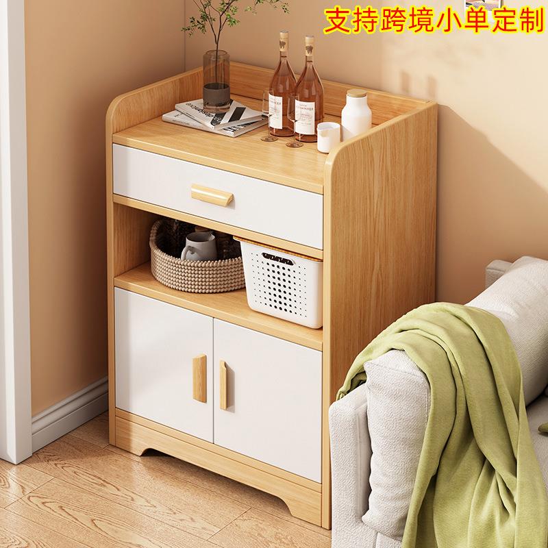 餐边柜家用客厅小户型厨房收纳储物餐具柜靠墙边柜现代迷你茶水柜