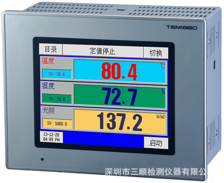 TEMI880温湿度光照控制器维修