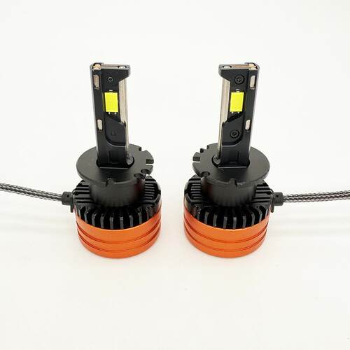 高亮解码三铜管1:1替换原车HID大灯新款D系列D1 D2S LED趋势大灯