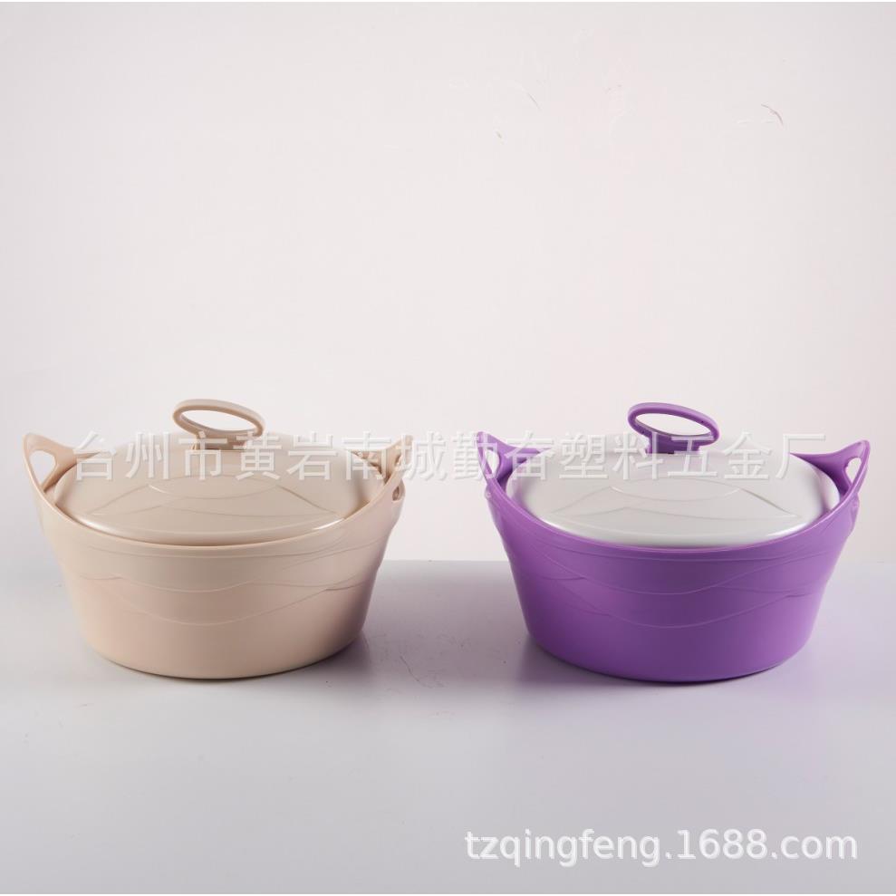 特色欧洲造型波纹多容量casserole保温桶套装出口中东