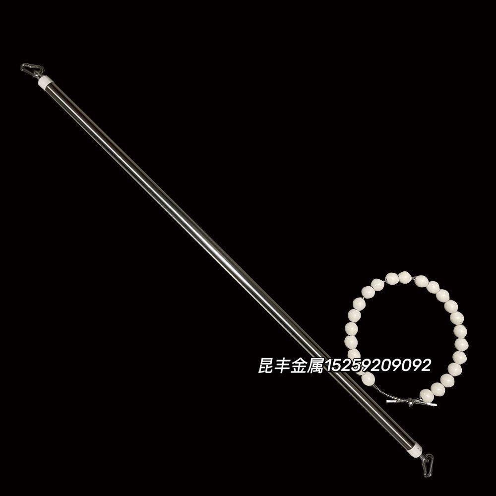 杆升旗杆配件挂旗杆穿旗杆旗帜挂杆W旗套杆红旗升降杆