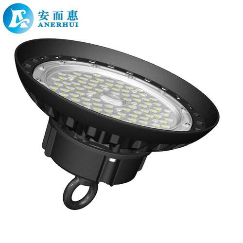 厂房仓库高顶棚吊灯套件压铸铝LED圆形工矿灯外壳 UFO飞碟灯外壳