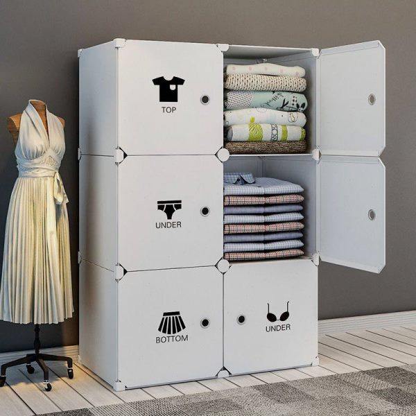 【简易衣柜】收纳箱组装家用卧室塑料儿童储物柜宿舍简约型小柜子,收纳整理,衣物收纳柜/简易衣橱,淘宝优惠券,粉丝福利购,淘宝优惠卷