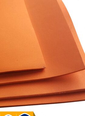 40橙色机压痕机版弹手动刀刀模机度啤口罩高海绵垫海绵胶弹刀模垫