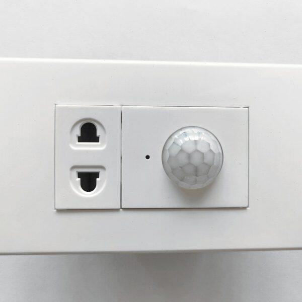 8型插头人体感应开关智能11红外线120面板微功耗感应带/组合插座