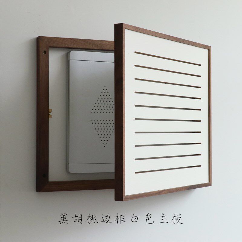 弱电箱遮挡装饰盖板多媒体网络箱改造明装家用信号箱面板遮丑神器