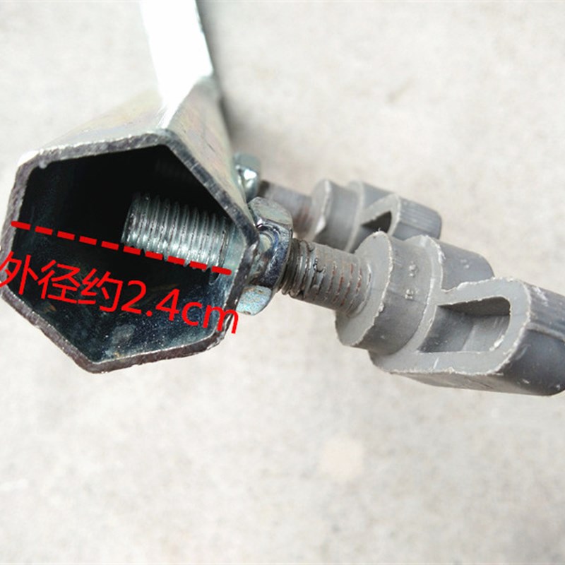 摩托车方管耐用雨伞支架 电动车 三轮车 载重王加厚 雨伞座子伞架