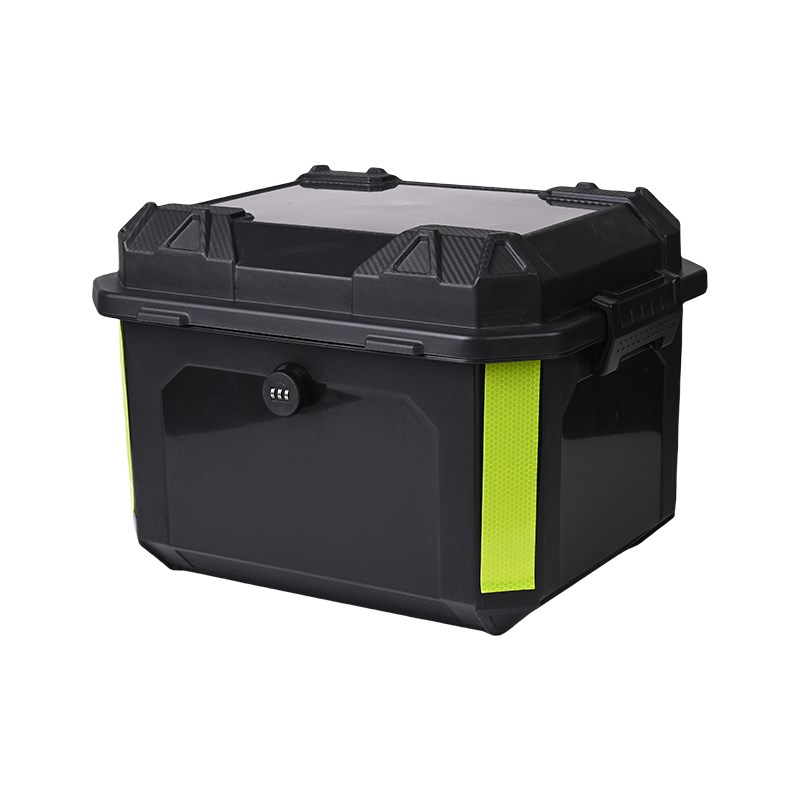 62L摩托车九号电动车通用后备箱大容量防水小牛尾箱踏板车外卖箱