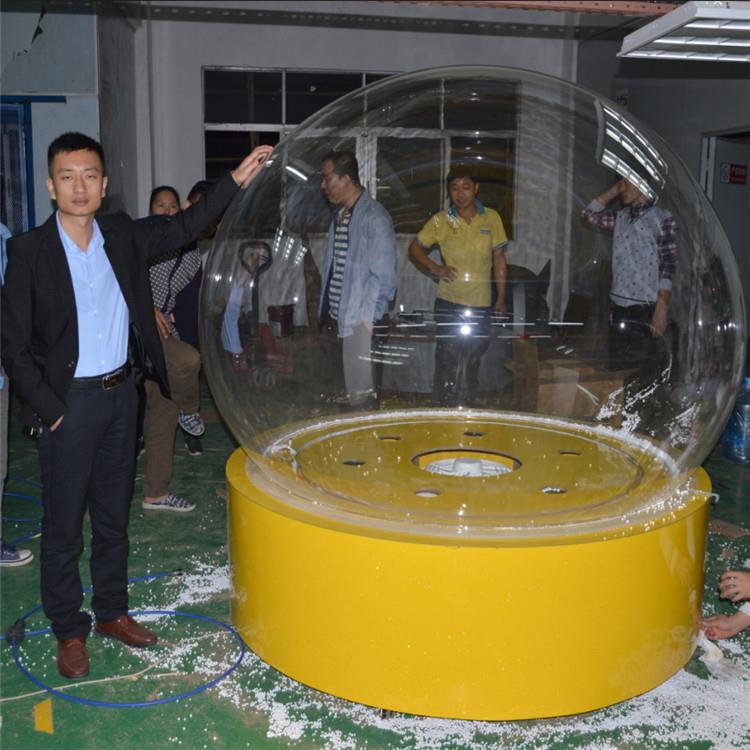 亚克力圆球 亚克力半圆 透明球球罩 制作任意直径圆球 婚庆透明球