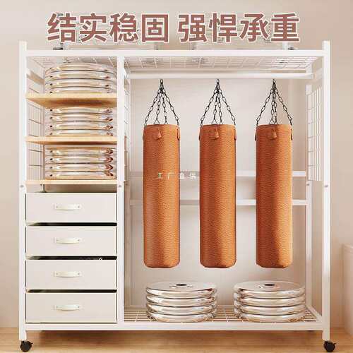 衣柜简易布衣柜一体简约小户型家用卧室经济衣帽架儿童挂衣架衣橱