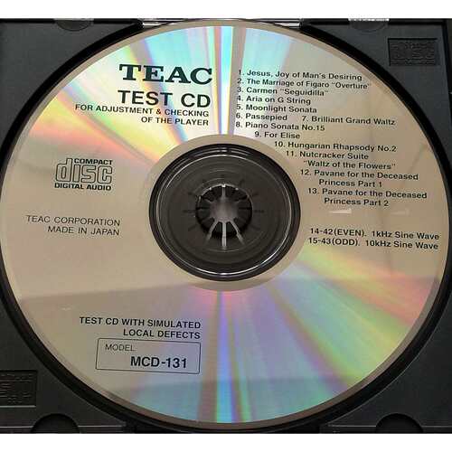 TEAC MCD-1530A MCD-131 MCD-144A MCD-151A MCD-F561A MCD-211A