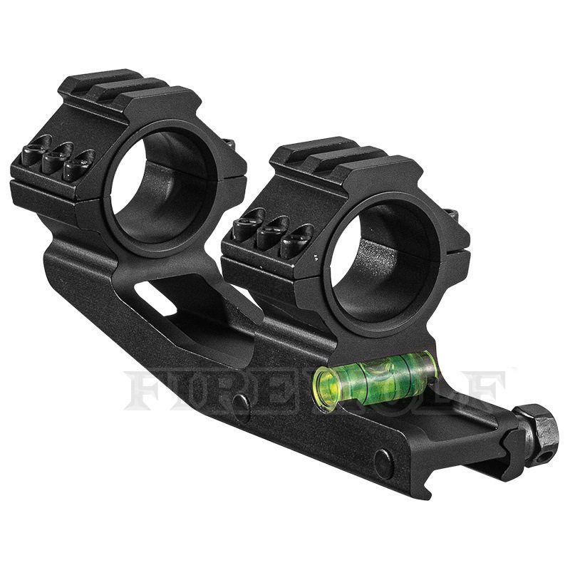 Firewolf新款41028高品质连体后延瞄夹25/30MM单面-单面水平连体