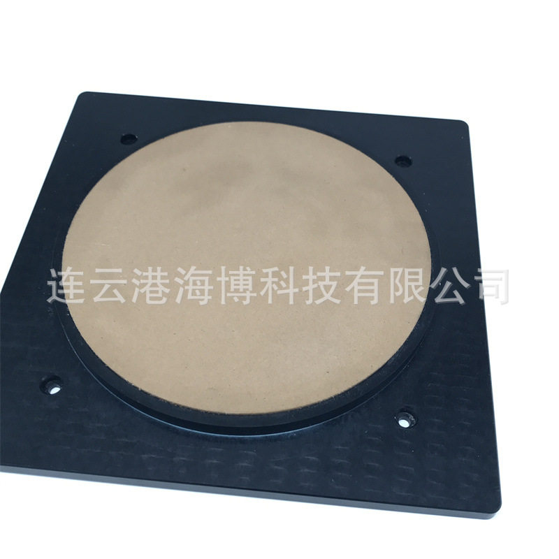 微孔陶瓷吸附板3-5um薄膜柔性屏半导体晶圆用多孔陶瓷真空吸盘