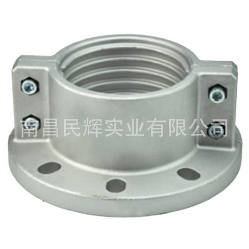 DN50-DN400铝合金法兰管箍铝合金抱箍两片法兰安全管夹