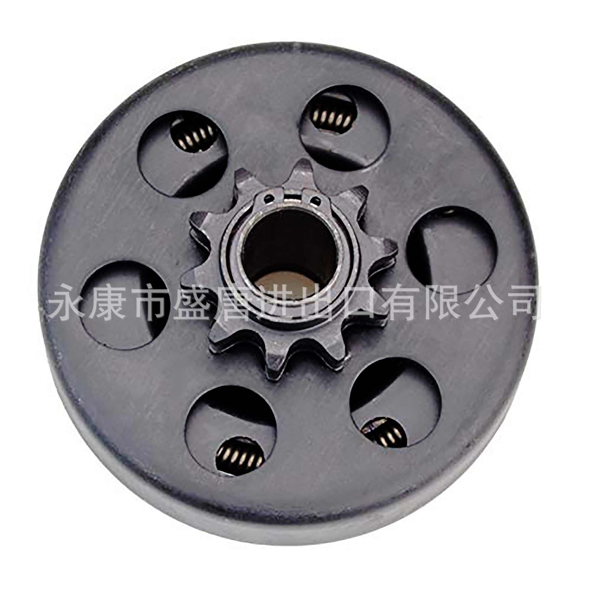 3/4''轴10齿168cc168F发动机离合器甩块整轴长55MM